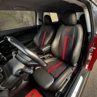 Чехлы на MINI Hatch III (F56) (Мини Хетч 3) из экокожи и польской алькантары ES