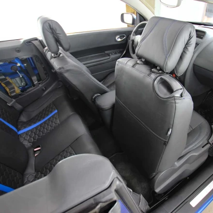 Чехлы на Renault Megane CC II кабриолет из экокожи ES