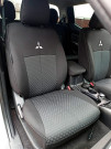 Чехлы на Mitsubishi L200 V (Мицубиси Л200 5) из ткани
