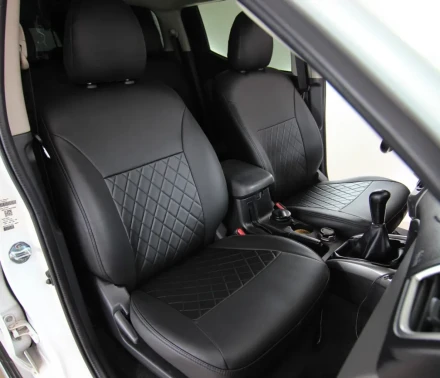 Чехлы на Suzuki Swift из экокожи Eco Prestige