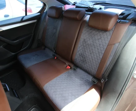 Чехлы на Suzuki Swift из экокожи и антары Eco Lazer+Antara 2020 (R)