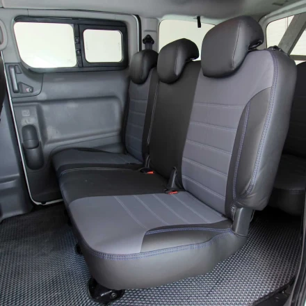 Чехлы на Nissan e-NV 200 (Ниссан е-НВ 200) из экокожи Eco Lazer (5 мест)