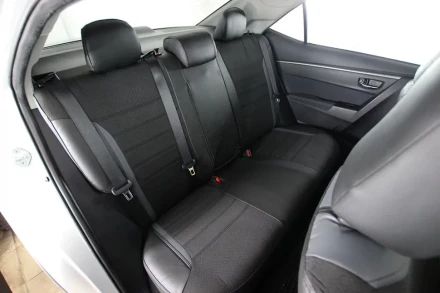 Чехлы на Skoda Octavia A7 из экокожи и ткани Eco Classic 2020