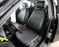 Чехлы на LADA (ВАЗ) Kalina из экокожи Eco Prestige