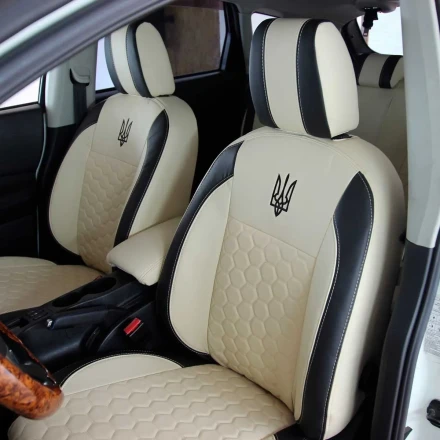 Чехлы на Nissan Qashqai I (Ниссан Кашкай 1) из экокожи VE