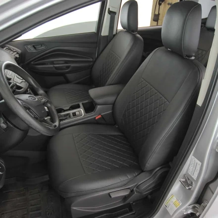 Чехлы на Ford Escape III (Форд Эскейп 3) из экокожи EP