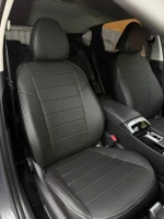 Чехлы на Hyundai Tucson VI Hybrid (Хюндай Туксон 4 Гібрид) из экокожи AM Titan-S