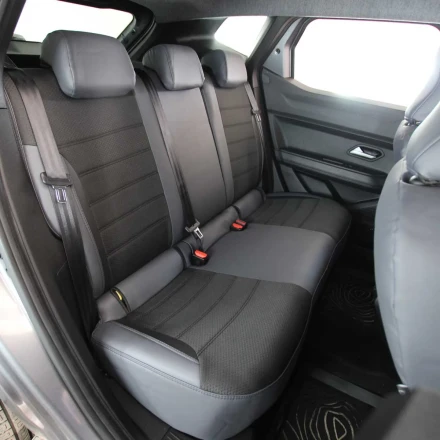 Чехлы на Renault Duster III (Рено Дастер 3) из экокожи и ткани ECl2020