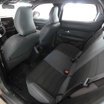 Чехлы на Renault Duster III (Рено Дастер 3) из экокожи и ткани ECl2020