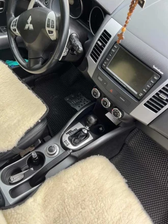 3D EVA коврики с бортами до 5 см на Mitsubishi Outlander XL (Мистубиши Аутлендер ХЛ)