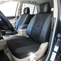 Чехлы на Hyundai Santa Fe II (Хюндай Санта ФЕ 2) из экокожи и польской алькантары Antara Чехлы на Hyundai Santa Fe II (Хюндай Санта ФЕ 2) из экокожи и польской алькантары Antara