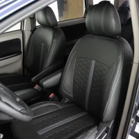 Чехлы на Mitsubishi Grandis (Мицубиси Грандис) 5 мест из экокожи ESport