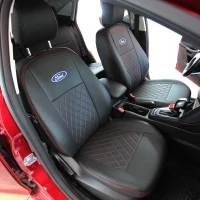 Чехлы на Ford Focus III (Форд Фокус 3) из экокожи Eco Prestige Чехлы на Ford Focus III (Форд Фокус 3) из экокожи Eco Prestige