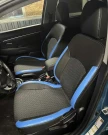 Чехлы на Mitsubishi ASX (Митсубиши АСХ) из экокожи и ткани Comfort Plus 3
