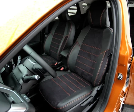 Чехлы на ZAZ Forza из экокожи и антары Eco Lazer+Antara 2020 (P)