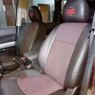 Чехлы на Nissan X-Trail T31 (FL) из экокожи и гобелена