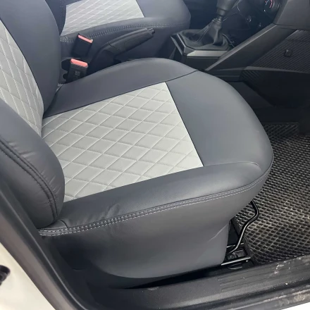 Авточехлы модельные на Renault Duster III из экокожи EP