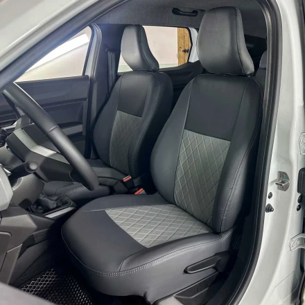 Авточехлы модельные на Renault Duster III из экокожи EP