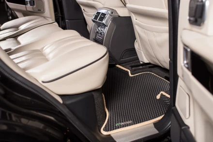 3D EVA коврики в салон автомобиля (2 ряда с бортами до 10 см)