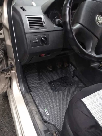 3D EVA коврики Skoda Fabia (Шкода Фабия) 1 пок с бортами до 5 см