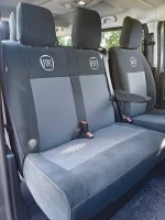 Чехлы на Fiat Scudo III 9 мест (Фиат Скудо 3) из велюра и ткани