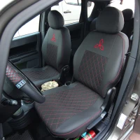 Чехлы на Mitsubishi Colt VI (Міцубісі Кольт 4) из экокожи и ткани ECl Чехлы на Mitsubishi Colt VI (Міцубісі Кольт 4) из экокожи и ткани ECl