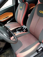 Чехлы на Cherry Tiggo 2 (3-х цветный) из гобелена