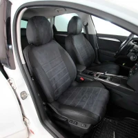 Чехлы на Citroen C4 II (B7/B73) из экокожи и антары ELA2020P Чехлы на Citroen C4 II (B7/B73) из экокожи и антары ELA2020P