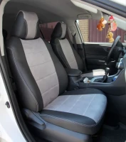 Чехлы на Citroen C5 Aircross из экокожи и антары Antara Чехлы на Citroen C5 Aircross из экокожи и антары Antara