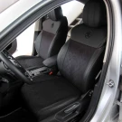 Чехлы на Skoda Octavia A8 (Шкода Октавия А8) из экокожи и антары VE