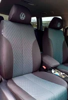 Чехлы на Volkswagen Passat B6 (Фольксваген Пассат Б6) из ткани