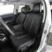 Авточехлы на Citroen C4 Cactus (Ситроен С4 Кактус) из экокожи ES