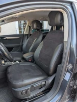 Чехлы на Volkswagen Passat B7 из экокожи и антары Antara