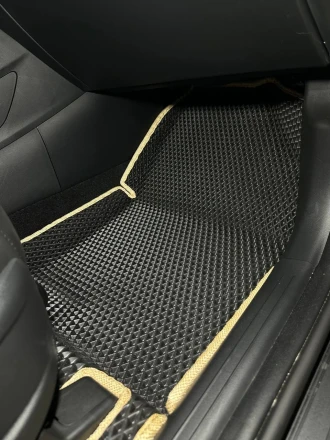 3D EVA коврики в салон автомобиля (2 ряда с бортами до 5 см) + багажник