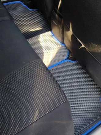 3D EVA коврики с бортами до 5 см на Kia Ceed (Киа Сид) 1 пок.