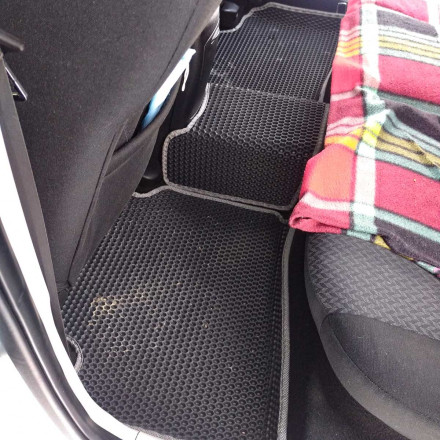 3D EVA коврики с бортами до 5 см на Kia Ceed (Киа Сид) 1 пок.