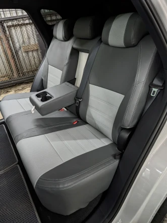 Чехлы на BYD Song Plus (БИД Сонг Плюс) из экокожи Comfort Plus 3