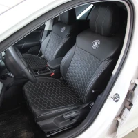 Авточехлы модельные на Skoda Octavia A8 (Шкода Октавия А8) из экокожи VE Авточехлы модельные на Skoda Octavia A8 (Шкода Октавия А8) из экокожи VE