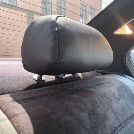 Чехлы на BMW 3 E46 (БМВ 3 Е46) из экокожи и антары Antara