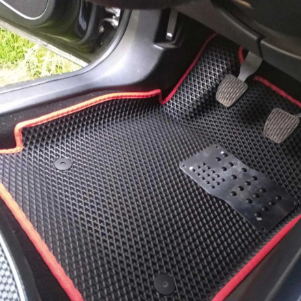 3D EVA коврики с бортами до 5 см на Opel Astra J (Опель Астра Джей)