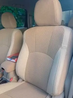 Чехлы на Mitsubishi Outlander XL из экокожи и велюра и ткани