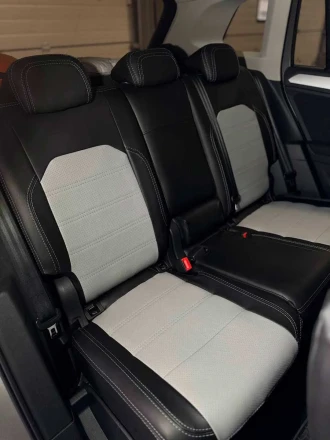 Чехлы на Volkswagen Tiguan II (Вольксваген Тигуан 2) из экокожи Comfort Plus 3