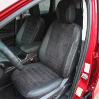 Чехлы на Ford Escape III (Форд Эскейп 3) из экокожи и польской алькантары ELA2020P