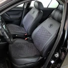 Чехлы на Skoda Octavia Tour из экокожи и антары Vip Elite с прострочкой сота