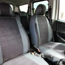 Чехлы на Fiat Doblo 1+1 из экокожи и польской алькантары ELA2020P