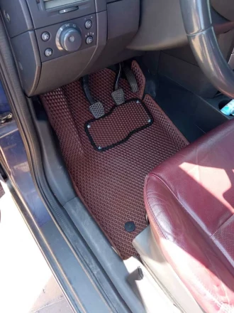 3D EVA коврики с бортами до 5 см на Opel Meriva A (Опель Мерива А)