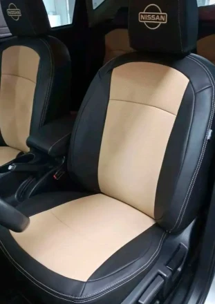 Чехлы на Nissan Qashqai I J10 (Ниссан Кашкай) из экокожи