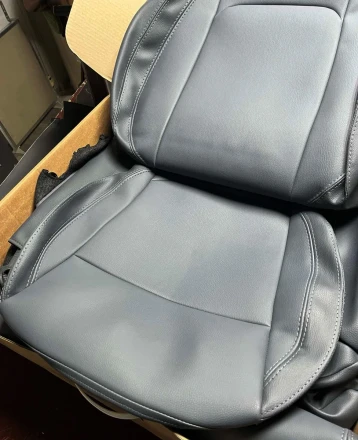 Чехлы на Hyundai Kona (Хюндай Кона) из экокожи Comfort 3