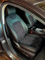 Чехлы на Ford Fusion USA (Форд Фьюжн) из экокожи и антары Comfort 1