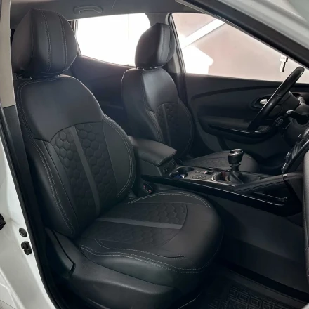 Чехлы на Renault Kadjar из экокожи ES